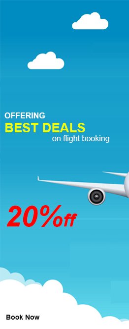 flight offer banner